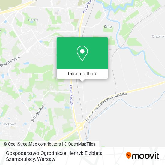 Gospodarstwo Ogrodnicze Henryk Elżbieta Szamotulscy map