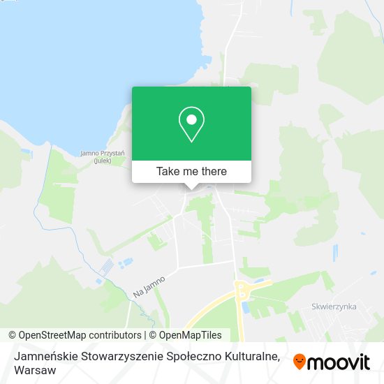 Jamneńskie Stowarzyszenie Społeczno Kulturalne map