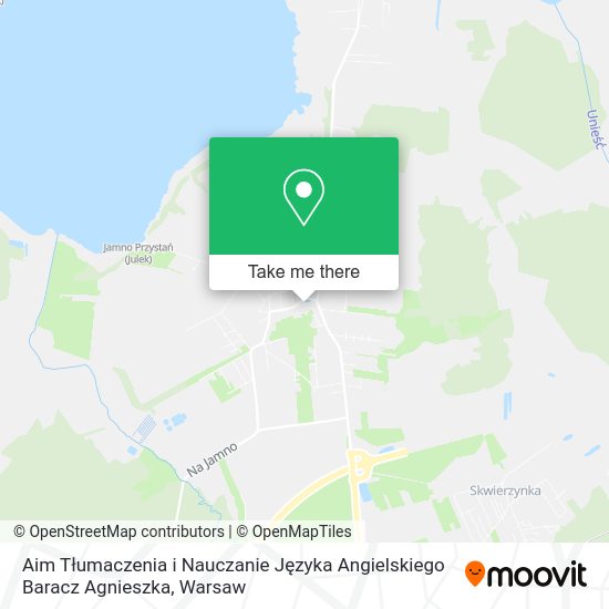 Aim Tłumaczenia i Nauczanie Języka Angielskiego Baracz Agnieszka map