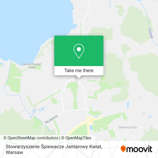 Карта Stowarzyszenie Śpiewacze Jantarowy Kwiat