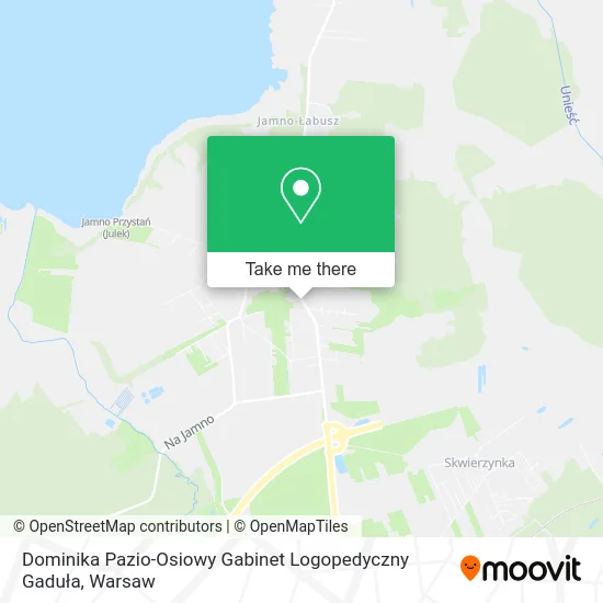 Dominika Pazio-Osiowy Gabinet Logopedyczny Gaduła map