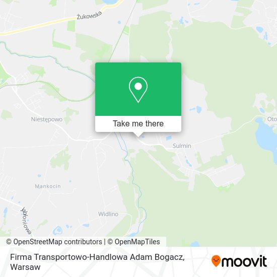 Firma Transportowo-Handlowa Adam Bogacz map