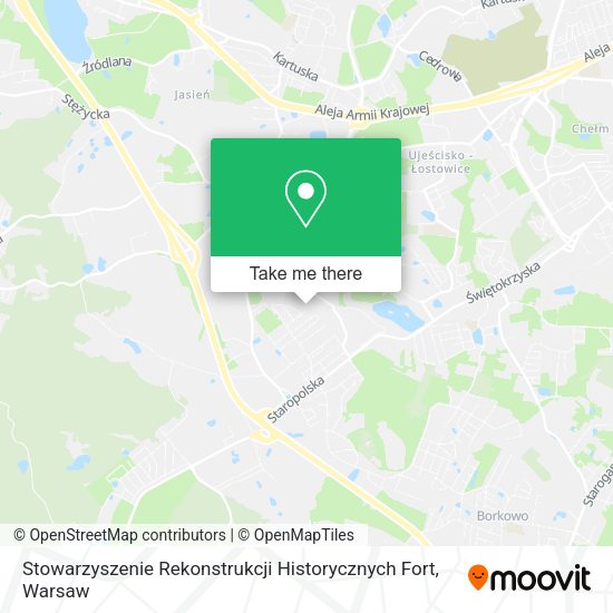 Stowarzyszenie Rekonstrukcji Historycznych Fort map