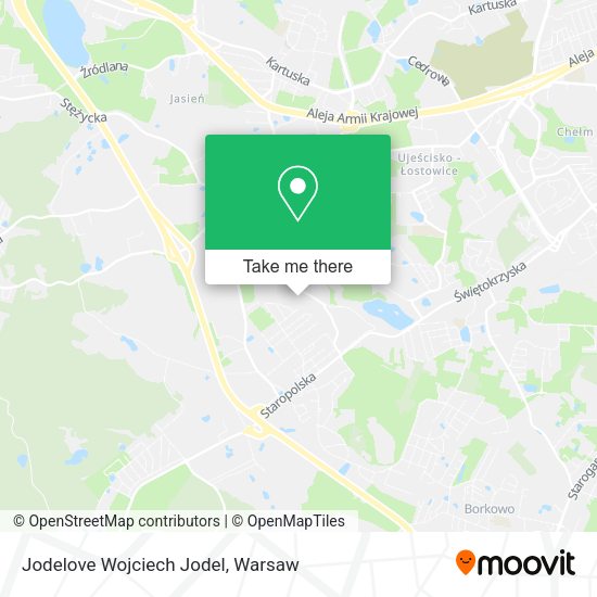 Jodelove Wojciech Jodel map