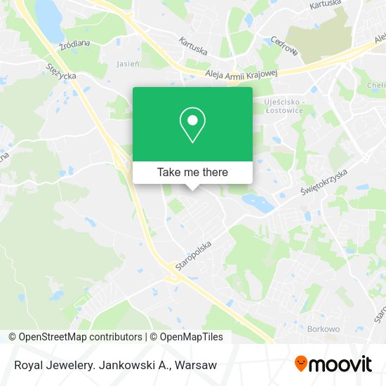 Royal Jewelery. Jankowski A. map