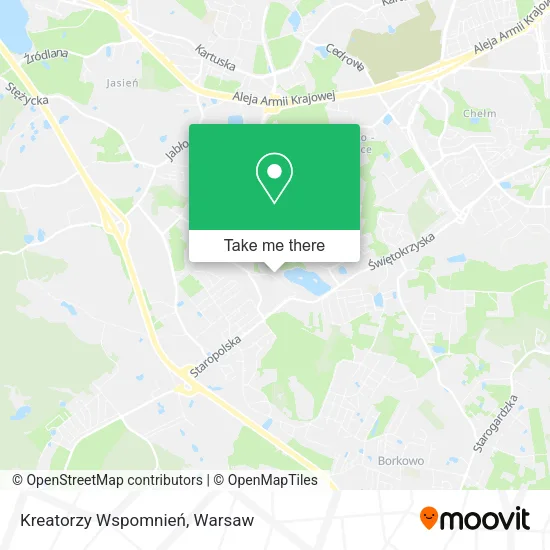 Карта Kreatorzy Wspomnień