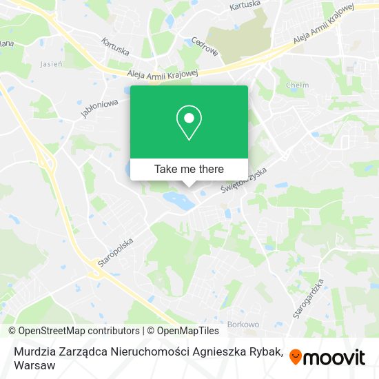 Murdzia Zarządca Nieruchomości Agnieszka Rybak map