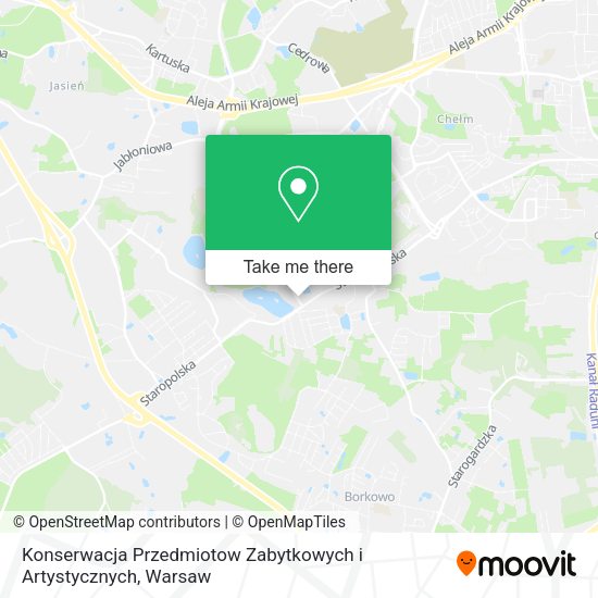 Konserwacja Przedmiotow Zabytkowych i Artystycznych map