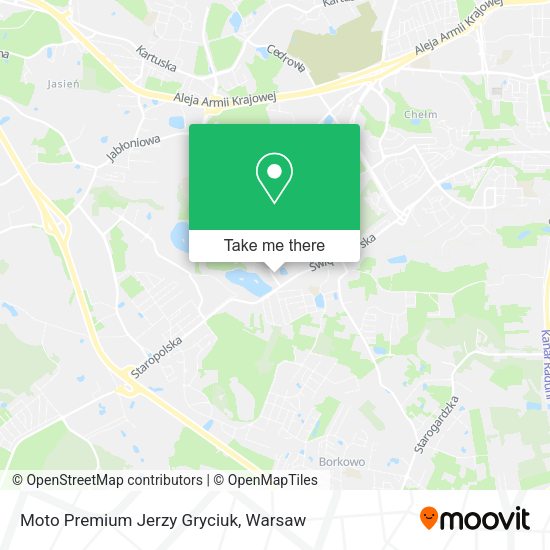 Moto Premium Jerzy Gryciuk map