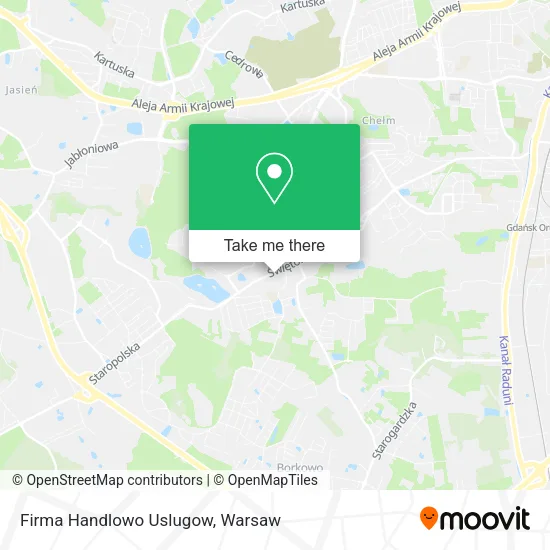 Карта Firma Handlowo Uslugow