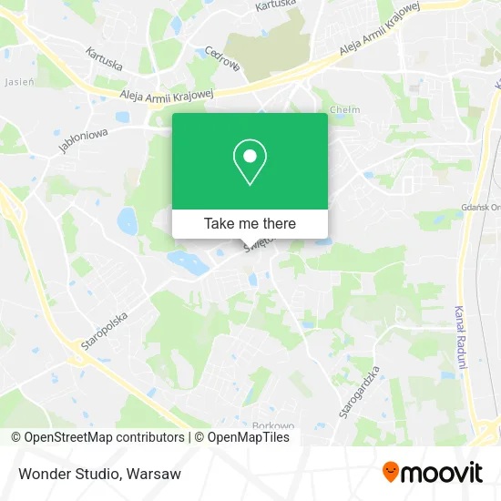 Карта Wonder Studio