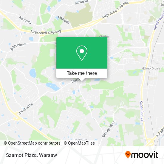 Szamot Pizza map