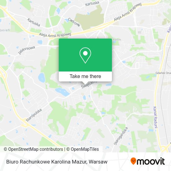 Biuro Rachunkowe Karolina Mazur map