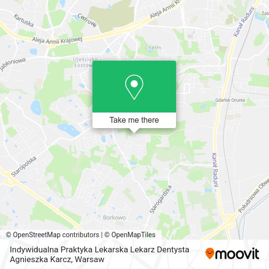 Indywidualna Praktyka Lekarska Lekarz Dentysta Agnieszka Karcz map