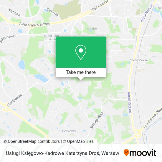 Usługi Księgowo-Kadrowe Katarzyna Droś map