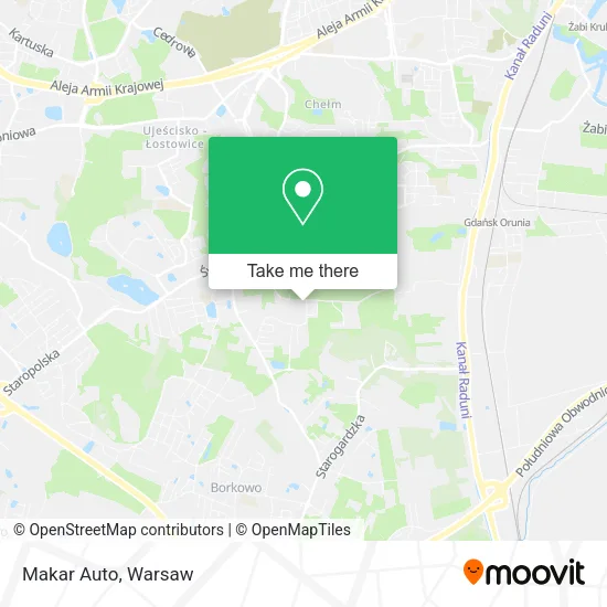 Карта Makar Auto