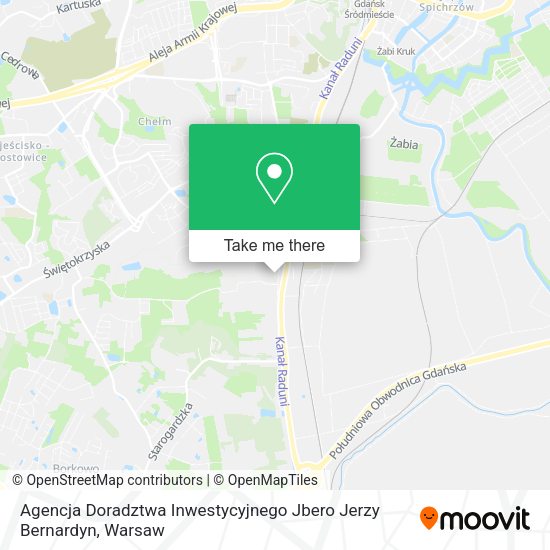 Agencja Doradztwa Inwestycyjnego Jbero Jerzy Bernardyn map