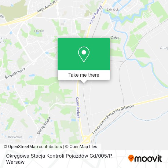 Okręgowa Stacja Kontroli Pojazdów Gd / 005 / P map