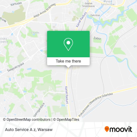 Auto Service A z map