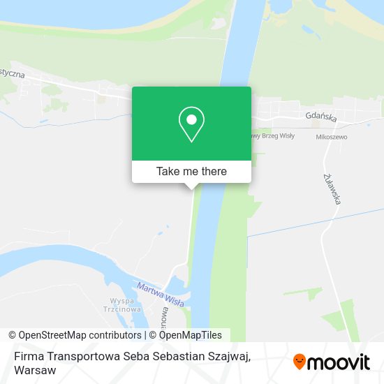 Firma Transportowa Seba Sebastian Szajwaj map