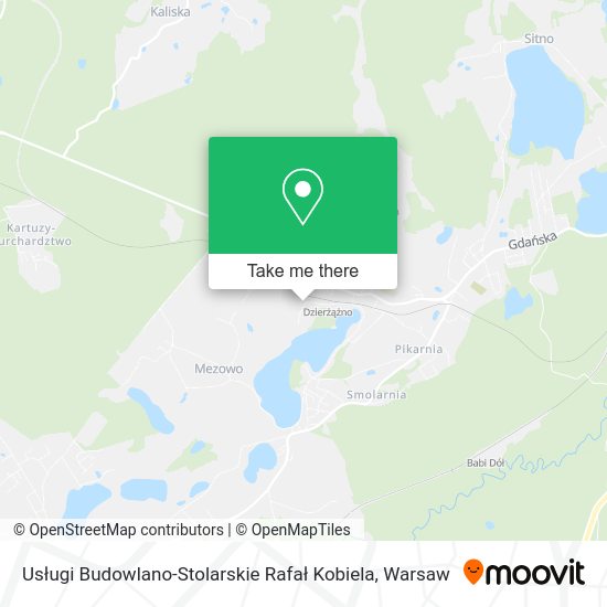 Usługi Budowlano-Stolarskie Rafał Kobiela map