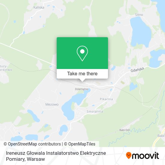 Ireneusz Głowala Instalatorstwo Elektryczne Pomiary map