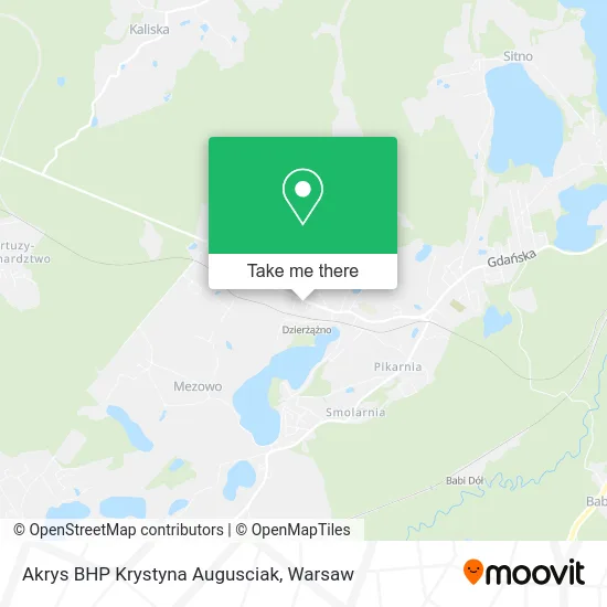 Карта Akrys BHP Krystyna Augusciak