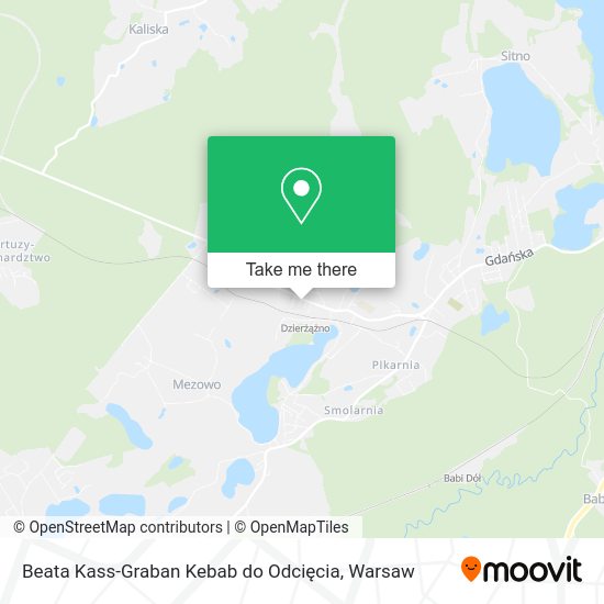 Beata Kass-Graban Kebab do Odcięcia map