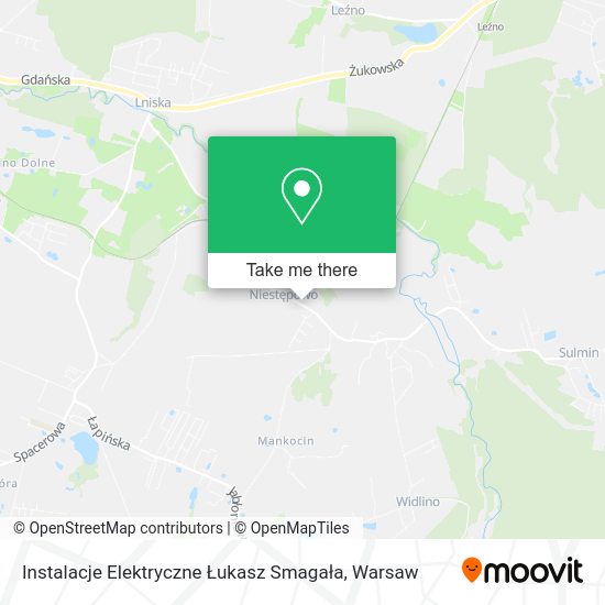 Instalacje Elektryczne Łukasz Smagała map