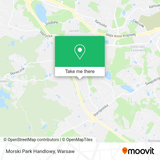 Morski Park Handlowy map