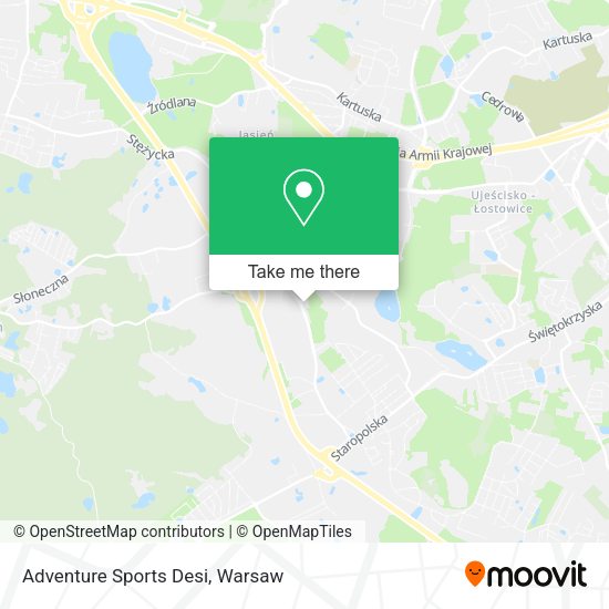 Adventure Sports Desi map