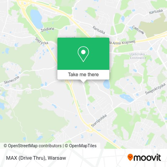 MAX (Drive Thru) map