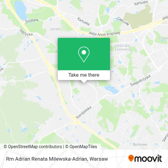 Rm Adrian Renata Milewska-Adrian map