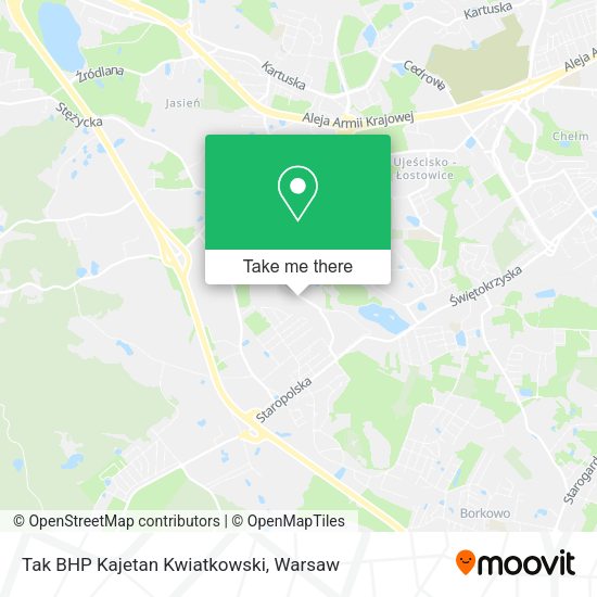 Tak BHP Kajetan Kwiatkowski map