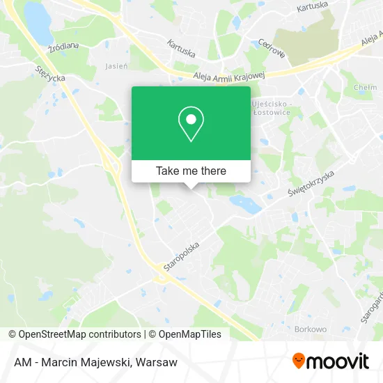 AM - Marcin Majewski map