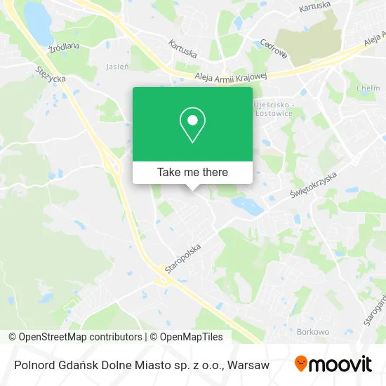 Карта Polnord Gdańsk Dolne Miasto sp. z o.o.