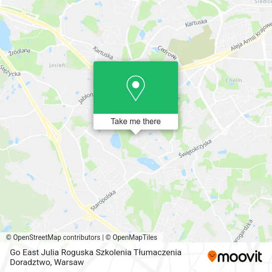 Go East Julia Roguska Szkolenia Tłumaczenia Doradztwo map