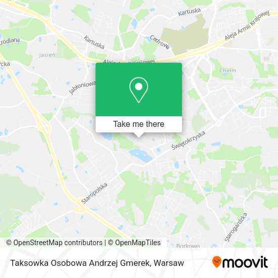 Taksowka Osobowa Andrzej Gmerek map