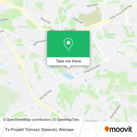 Карта Ts-Projekt Tomasz Stawicki