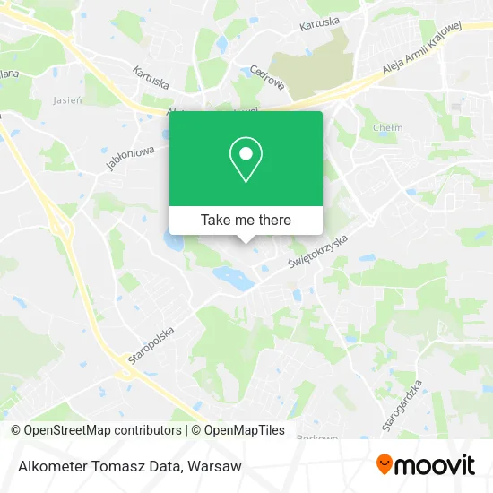 Карта Alkometer Tomasz Data