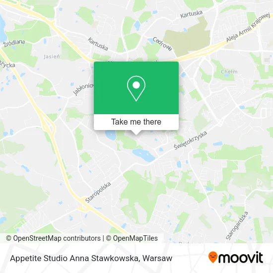 Карта Appetite Studio Anna Stawkowska