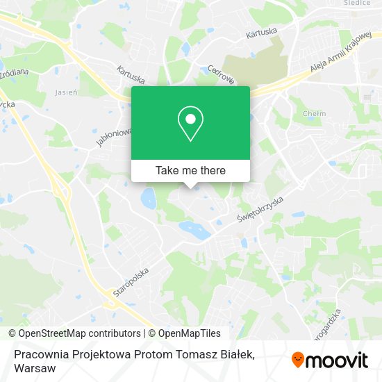 Pracownia Projektowa Protom Tomasz Białek map