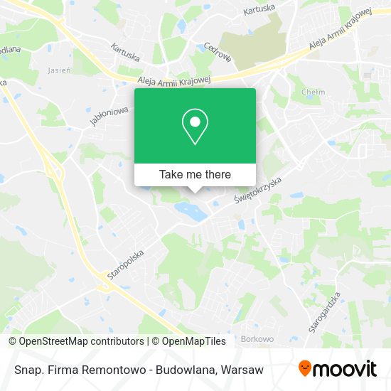 Snap. Firma Remontowo - Budowlana map