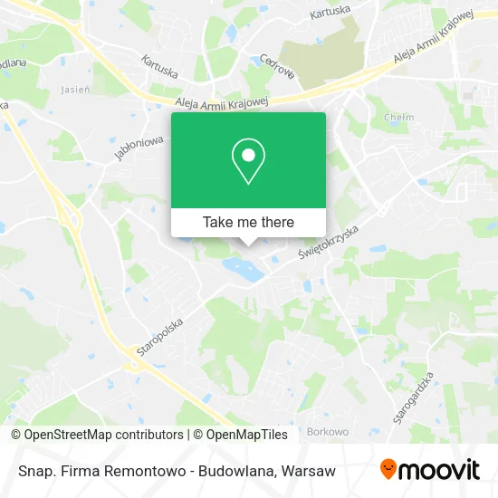 Карта Snap. Firma Remontowo - Budowlana