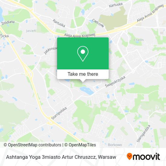 Ashtanga Yoga 3miasto Artur Chruszcz map