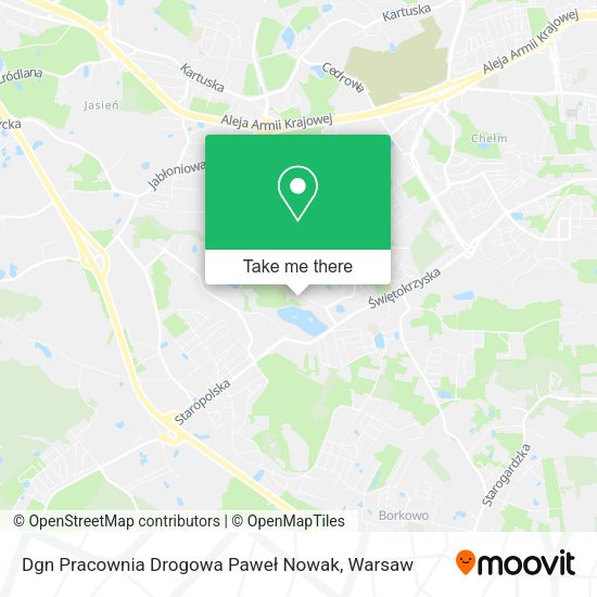 Dgn Pracownia Drogowa Paweł Nowak map