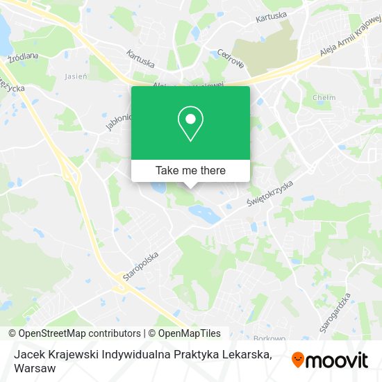 Jacek Krajewski Indywidualna Praktyka Lekarska map