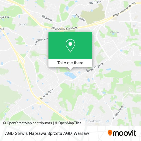 AGD Serwis Naprawa Sprzetu AGD map