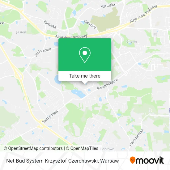 Карта Net Bud System Krzysztof Czerchawski