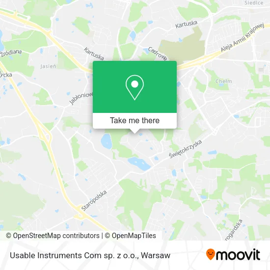 Карта Usable Instruments Com sp. z o.o.